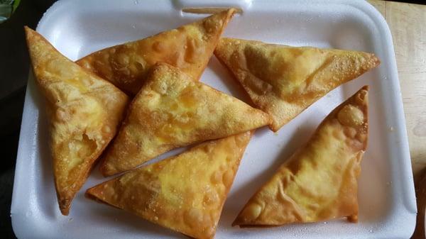 Order of crab rangoon