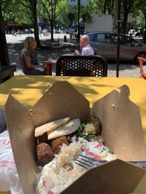 Falafel bowl perfection