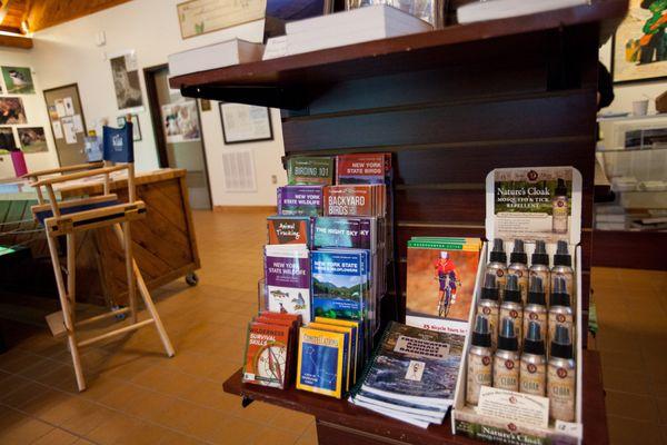 The Catskill Interpretive Center's Gift Shop has books, maps, guides and more for your Catskill adventures