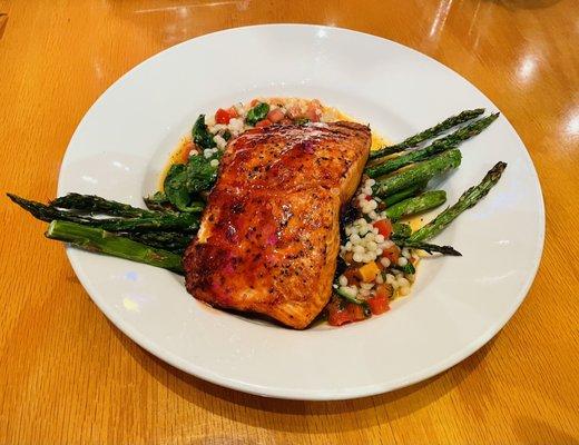 Cherry Chipotle Glazed Salmon* ~ BJ's Sunset Valley