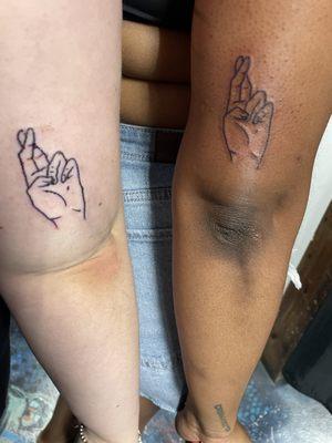 Matching tattoos!