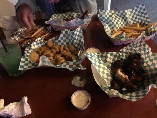 Best wings in Gaston County!!!  Definitely  try the liquid marijuana drink ladies.