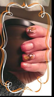 Fall nail art!