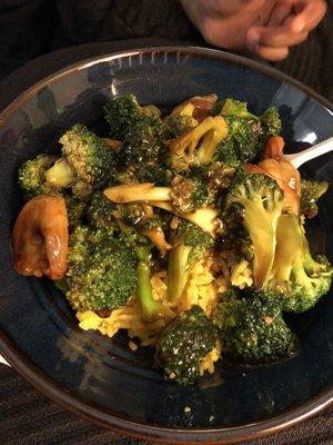 Shrimp w/broccoli