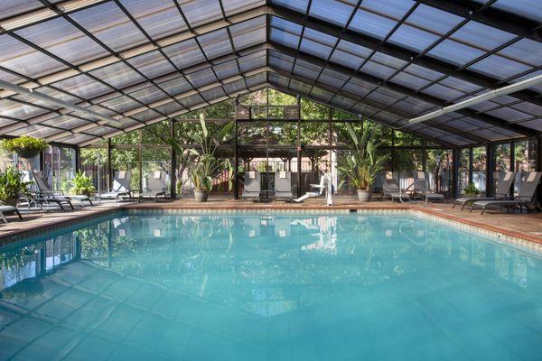 Heated indoor pool