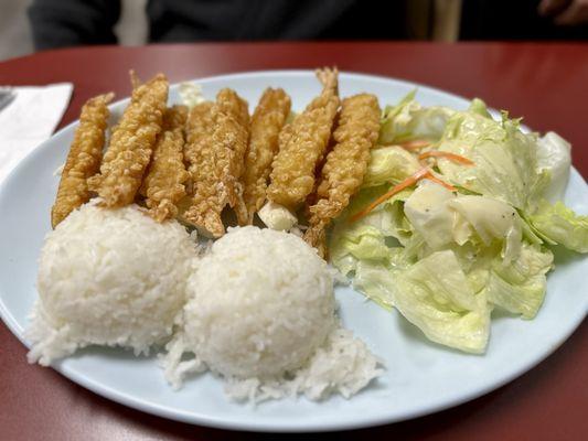 Shrimp Tempura $13.99