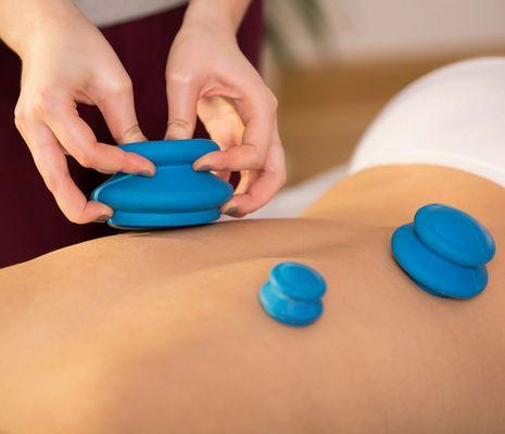 Cupping offered in any massage!