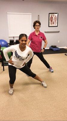 Our patients aren't the only ones who get a good workout