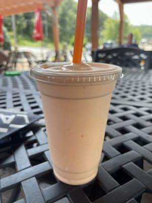 Orange cream milkshake