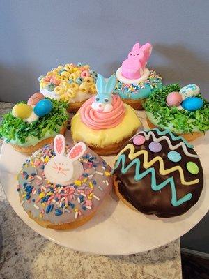 Easter donuts