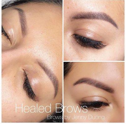 Healed Ombre Powder Brows