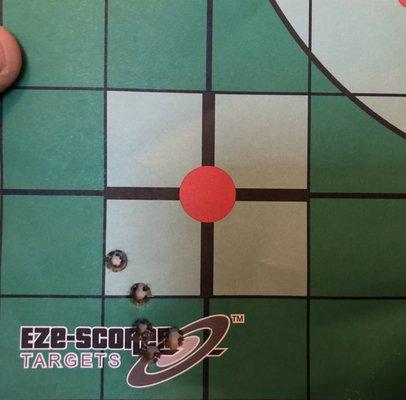 Grouping with the match grade 75gr BTHP