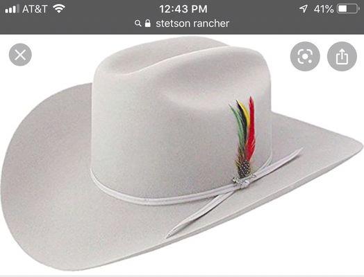 Stetson Rancher cowboy hat