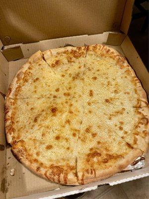 White garlic pie