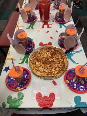 Kids party pizza