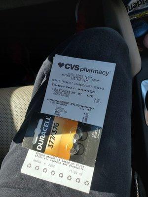 Great To Use My $5.00 Off CVS Rewards Coupon!     3/4/2022