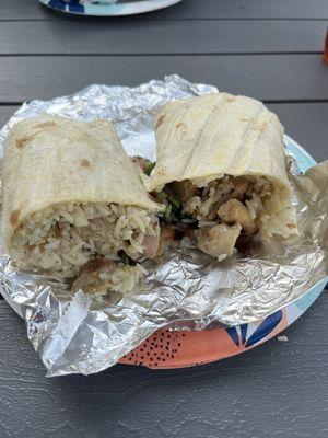 Pernil Pork Burrito