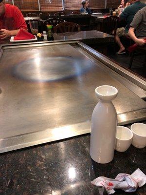 hibachi without food