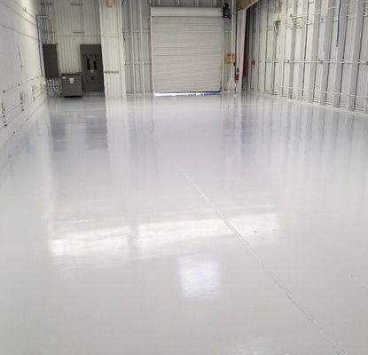 After - Santa Barbara Epoxy Coating - whether you're renovating your garage or office building, we're able to help!