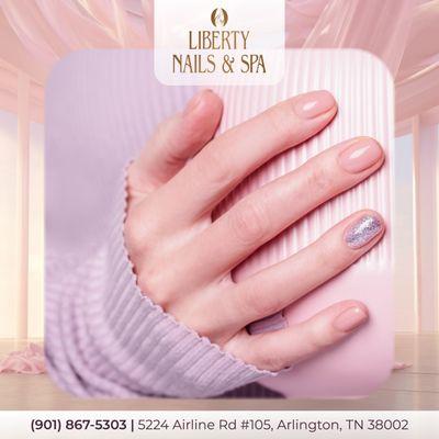 Indulge in Nail Luxury!  Our relaxing manicures and pedicures offer exceptional care and stunning results.  Pamper yourself with our