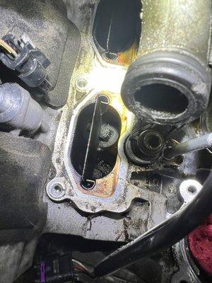 GDI direct injection intake valve cleaning