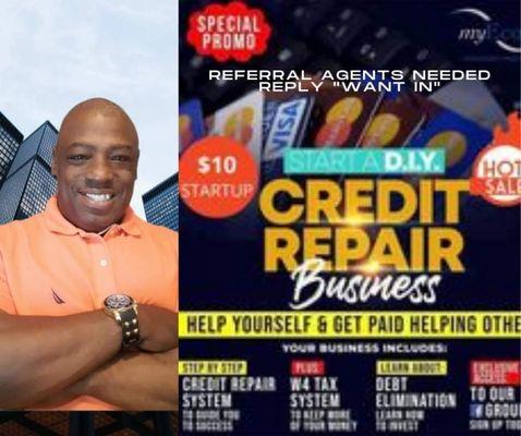 Let me help you restore or repair your credit today.