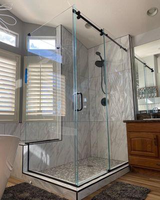 Custom shower