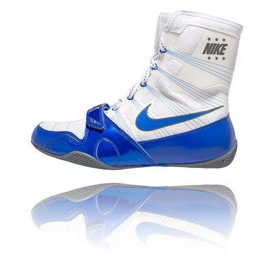 Nike HyperKO Boxing Shoes - White / Game Royal Exclusively distributed by FIGHT SHOP®!