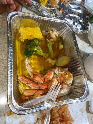 Seafood platter