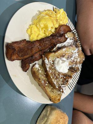 French Toast & Bacon