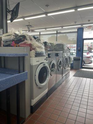 First Row of Washing Machines