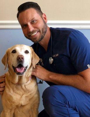 Dr Nadler with another happy pup:)