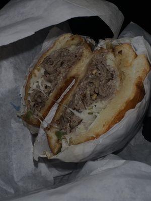 Philly Cheesesteak Sandwich