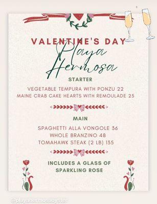 Join us for a truely special Valentine's Day on the Pier.