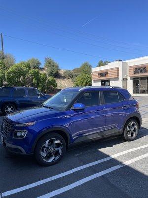 2023 hyundai venue window tint