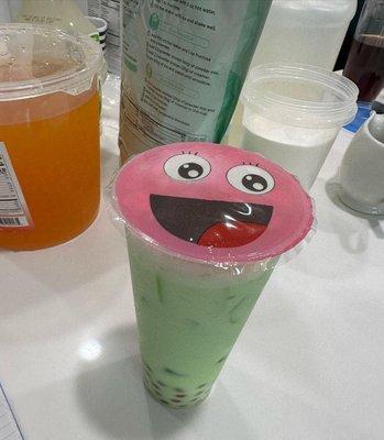 Match Milk Tea with Tapioca Boba