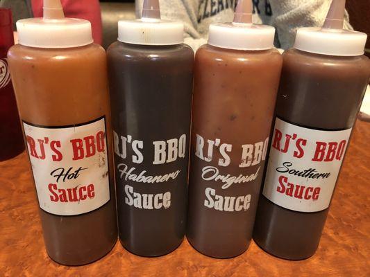 Sauces- use the hot.