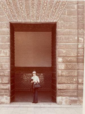 1976 La Alhambra, Granada España. It was also used, as a Royal Palace by the Royal Family, & its open to the public. NYC.