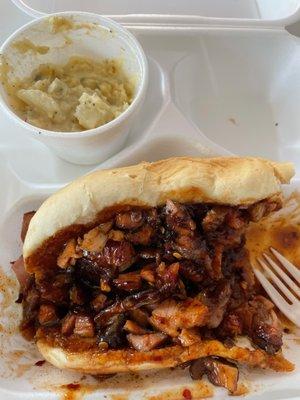 Rib Meat Hoagie