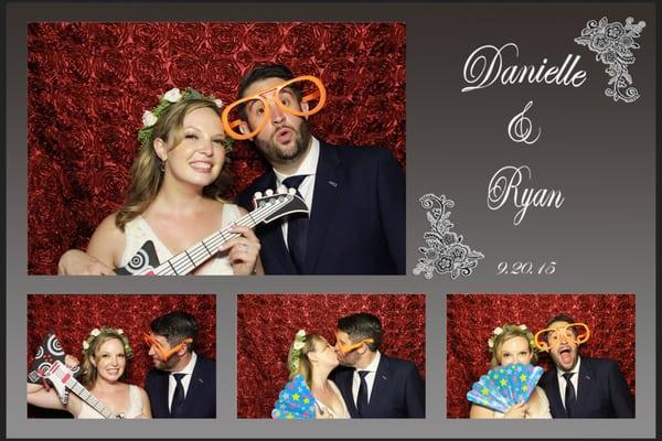 Danielle and Ryan's special Day !! photoboothie.com