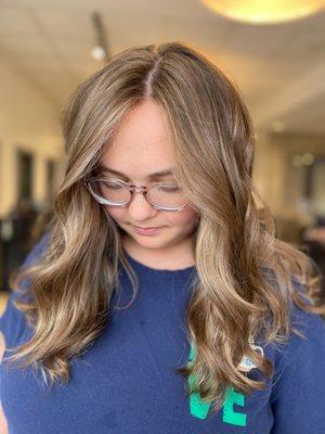 Balayage, Cut & Style by Meghan Osborn