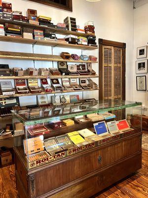 Cigar humidor room