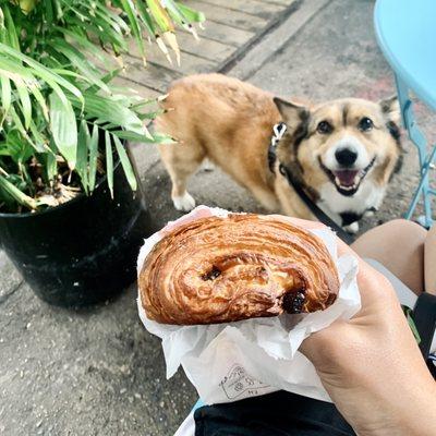 Chocolate croissant