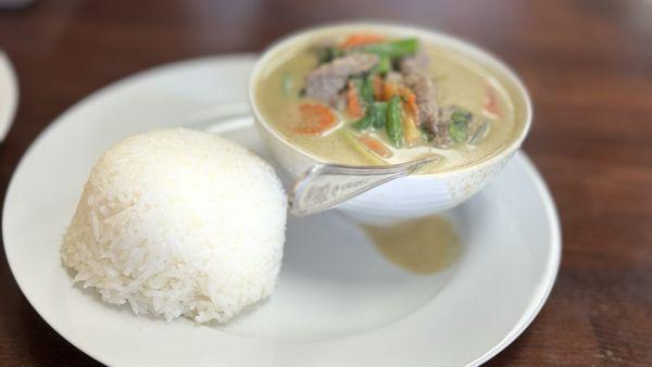 Beef Green Curry