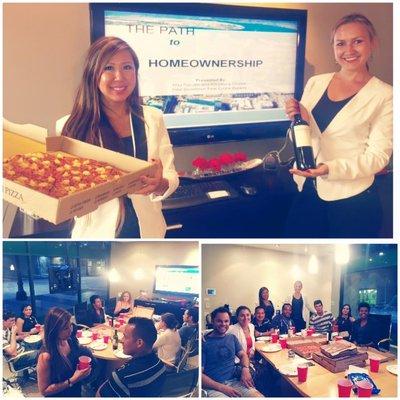 Downtown Pizza Social for First Time Home Buyers