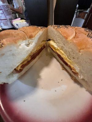 bacon egg and cheese