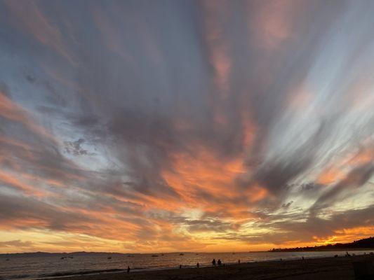 Pier sunset beauty