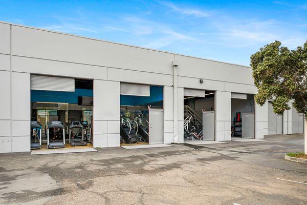 doors open during business hours allowing fresh air to come in