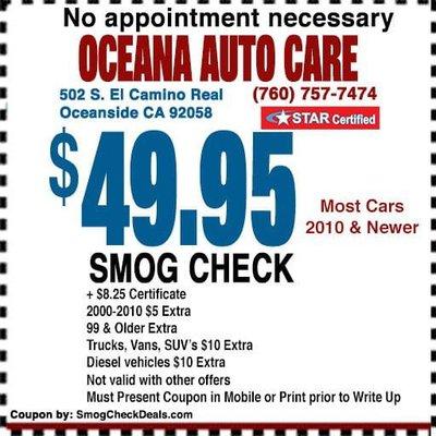 Discount Smog Check