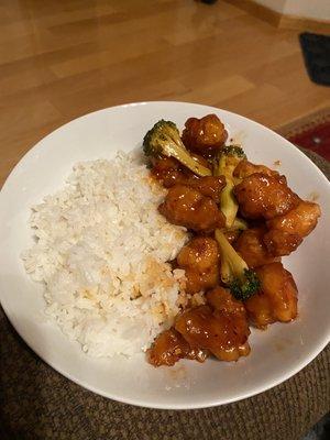 Orange chicken/ General Tso's chicken